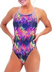 [Dolfin] Women's Uglies ONE-Piece V-2 Back SWIMSUIT-9502L