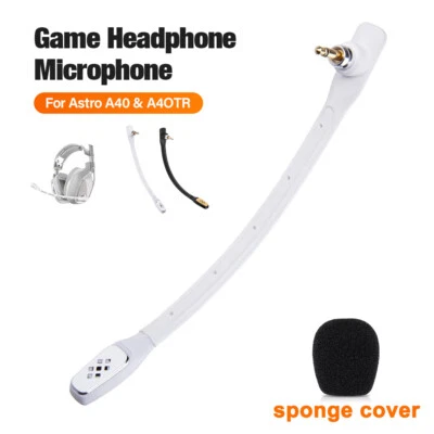 Detachable Headphone Microphone For Logitech Astro A40 TR / A40 Gaming Headset