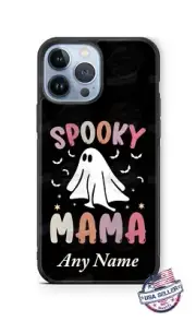Happy Halloween Spooky MAMA Ghosts Phone Case For iPhone i14 Samsung A14 Google