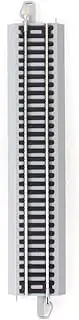 Bachmann Trains - Snap-Fit E-Z Track 9” Straight Track (4/Card) - Nickel Silver Rail with Gray Roadbed - HO Scale