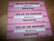 3 Metallica Eye Of The Beholder / Breadsan Jukebox Title Strips