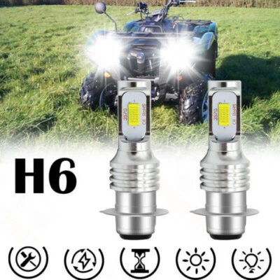 for Arctic Cat 500 4x4 Auto 98-99 2001 H6 Xenon HID Hyper White Headlight Bulb