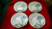 CORELLE FREESIA PATTERN BREAD /DESSERT PLATES 6&1/8 INCH x 4 NEW FREE USA SHIP