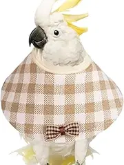Parrot Neck Collar, Parrot Recovery Cone Neck Collar, Anti-Bite Practical Papagle Cone Collar, Pet Bird Anti-Grave Neck Cover for Macaws, Bridge Weapons, Sparrows