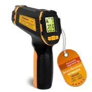 Infrared Thermometer Digital Temperature Gun Laser Meat Thermometer for Cooki...