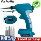 Electric Cordless Soldering Iron With Digital Display For Makita Li-ion Battery