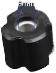 6pcs Brush Cutter Shaft Bushing Oil Bearing for Grass Trimmer 26mm 28mm Tube Pipe Aluminum Tube Inside Bush Mower Replacement(UFL LHCP 195mm)