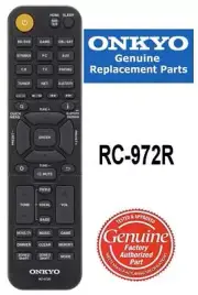 New Genuine Onkyo RC-972R Remote Control TX-NR696 TX-NR797 TX-RZ840 TX-NR6100