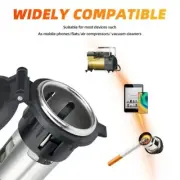 12v- 120w Cigarette Lighter Socket Power Plug Outlet Parts For Car Truck