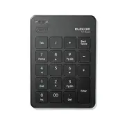 ELECOM Numeric Keypad Bluetooth Pantograph Thin Black TK-TBP020BKNEW