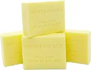 4x 100g Plant Oil Soap Honeysuckle Scent Pure Vegetable Base Bar Australian