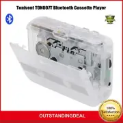 Tonivent TON007T Bluetooth Portable Cassette Player Walkman FM Radio Transparent