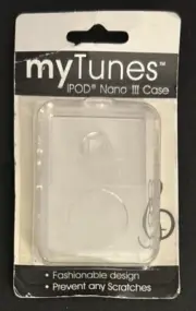 Clear myTunes 977454 Plastic Case For Use W iPod Nano III