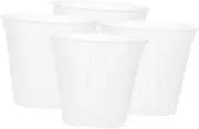 PAMINGONO 4pcs Root Control Pots Modern Raise Flowerpot Plants Propagation Propagating Succulent Planter Plant Growing Clear Pots Outdoor Nursery Houseplant Clear for Garden Pp White