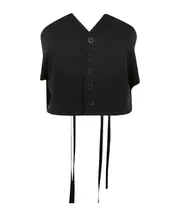 Ann Demeulemeester Tassel Detailed Top S,L,M Black
