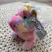 Poopchis Friends Promise The Unicorn Plush Keychain 4" NEW w TAG