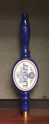 Vintage Old Milwaukee Light Pub Style Tap Handle