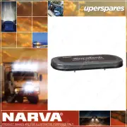 Narva 12 / 24V Eurotech LED Light Box -Amber Flange Base Clear Smoked Lens