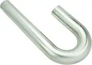2-1/4" 304 Stainless 180 Degree J-Bend. 16 Ga Mandrel Bent Tubing. 3.50" CLR - JB-225-35-16-304