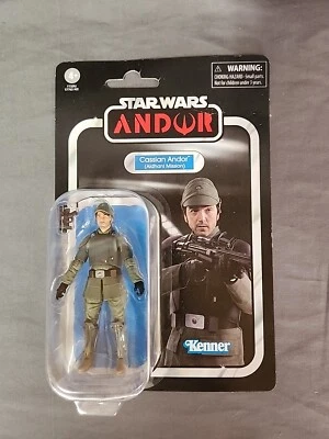 Star Wars Vintage Collection Cassian Andor Aldhani Mission 3.75” Figure 1/18