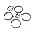 Microwave Egg Maker Ring Mini Pan Nonstick Frying Pancake Griddle