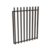 ProtectorAl 975 x 1200mm Black Aluminium Radiator Pool Gate