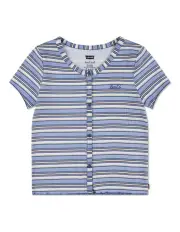 [Levi's] Striped Meet And Greet Top in Coastal Fjord