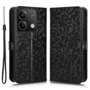 For Xiaomi Redmi Note 13 5g Case Anti-scratch Pu Leather Imprinted Wallet Cell Phone Protector