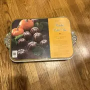 Williams Sonoma GOLD Nordic Ware PUMPKIN PATCH 12 CAKELET 6 Cup Mini Bundt PAN