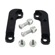 For BMW E36 Adapter Increasing Turn Angle 25% Drift Lock Kit Aluminium Black Set