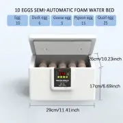 Egg Incubator Automatic Bionic Waterbed Incubator Egg Machine Thermostatic Incub