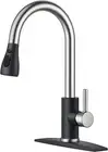 Kitchen Faucet with Pull down Sprayer Brushed for RV Kitchen Sink Faucets Black