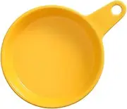 UPKOCH Elegant Single Handle Baking Tray Porcelain Baking Dish Kitchen Tool Safe Practical