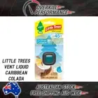 Little Trees Air Freshener Vent Liquid Caribbean Colada - Car Truck Home Office