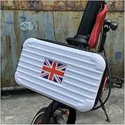 Breast Milk Storage Bag Folding Bicycle Hard Shell Bag with Fixed Bracket Fashion Storage Bag Personalized Decoration Storage Bag (Size : 9)