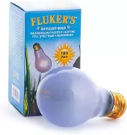 Flukers Neodymium Incandescent Full Spectrum Daylight Bulbs Reptiles (100 watt)