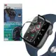 Pmma Apple Watch Series SE/6/5/4 40mm 3D透亮抗衝擊保護軟膜 螢幕保護貼(黑)
