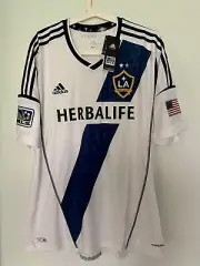 NEW WITH TAGS! 2012-13 LA GALAXY HOME TWO STARS FORMOTION PLAYER ISSUE SHIRT XL