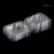 10Pcs cpu case holder tray box plastic protection for socket 775 1150 1156 S'JL