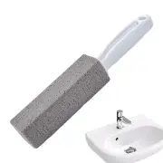 Toilet Pumice Stone with Handle Pumice Floating Stone Toilet Cleaning Brush