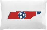 CafePress Tennessee Flag Pillow Case Standard Size Pillowcase, Lumbar Cover Fleece