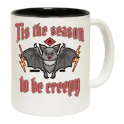 Tis The Season To Be Creepy Bat Halloween Mug Cup