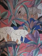 Alexander Henry Collection Animal jungle Theme VTG Repeats 23” SBTYX 44"