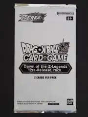 Dragon Ball Super DBS Z01 Dawn of the Z-Legends Pre-Release Pack SEALED!