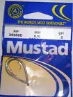 Mustad 39960D 8/0 Circle Fishing Hooks x 8 packs 16 Hooks total