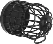 WOONEKY Birdcage Garden Ornaments Toy Photograph Bird Cage Prop Miniature Mini Maniquin Birds Mannequin Decor Basket Bird Cages Mini House Scene Prop Birdcage Model Black Iron