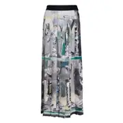 [MSGM] Printed Pleated Skirt