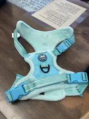 D PoyPet Mint Green •large•No Pull Dog Harness No Choke Dog Vest Pet Soft Fuzzy