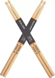 WOGOD 5A Drum Sticks Maple Drumsticks (Two pair) Two pair, pair