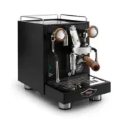 WEGA WMINI 1 GROUP BRAND NEW BLACK & TIMBER ESPRESSO COFFEE MACHINE DOMESTIC
